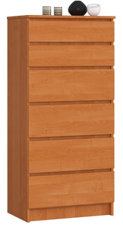 Cassettiera AKORD K60 Cassettiera Ontano 60 cm 6 cassetti 60x40x130 cm