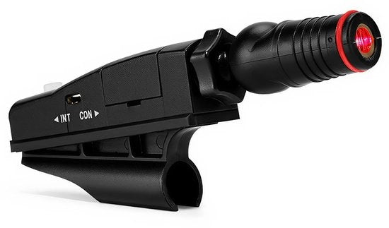 Apparecchio di mira per putter golf 360° laser rotante - angolo regolabile - allenatore di putting - per principianti/esperti - materiale ABS - dimensioni 13x4,5x0,8cm