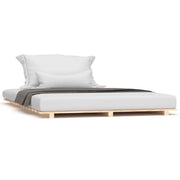 Letto matrimoniale | Letto per adulti | Letto senza Materasso 120x190 cm in Legno Massello di Pino