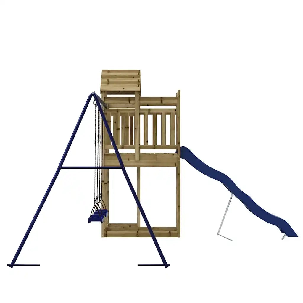 Set da Gioco da Esterno in Legno di Pino Impregnato 3156888