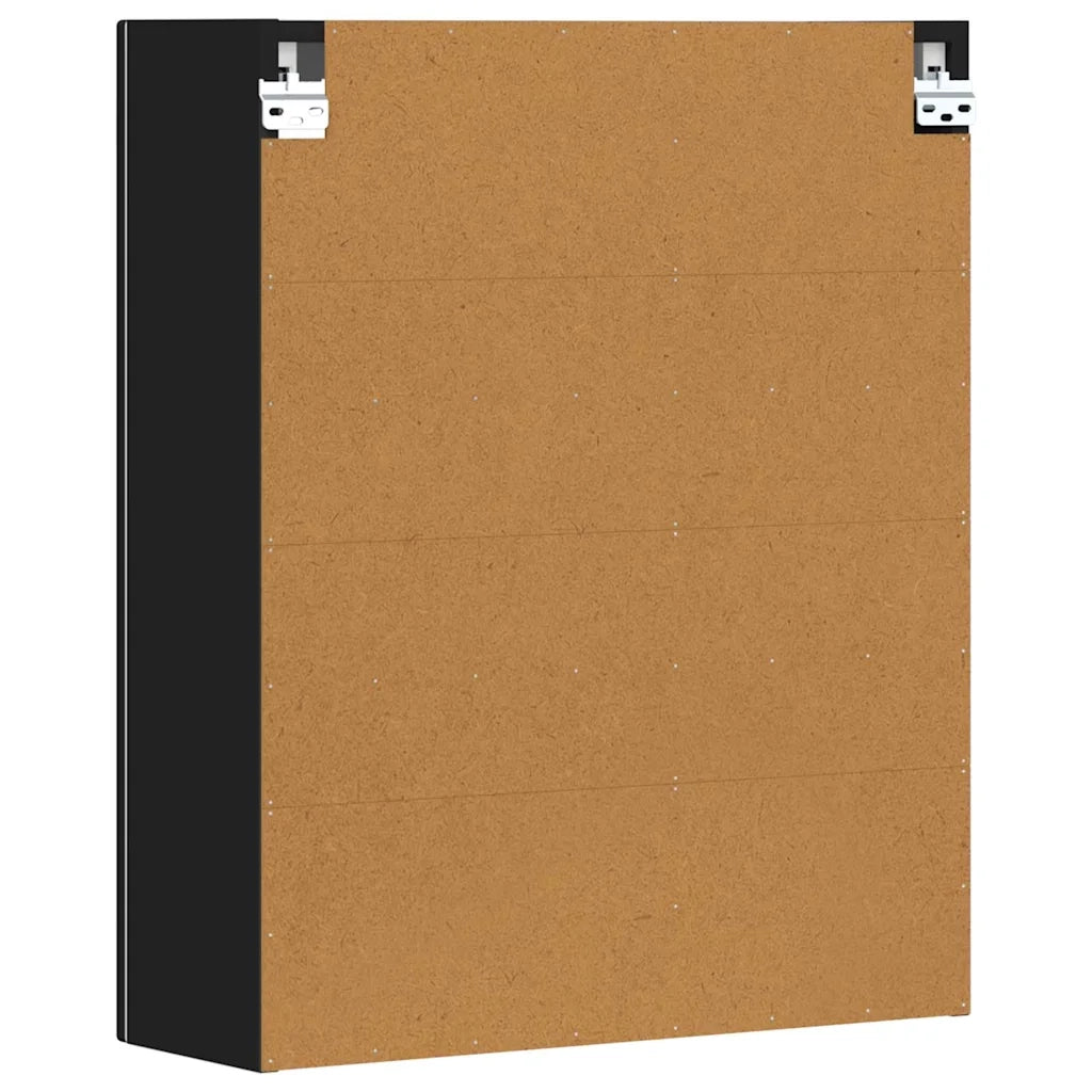 Armadio pensile Nero 59 x 20 x 71.5 cm Legno multistrato 891355