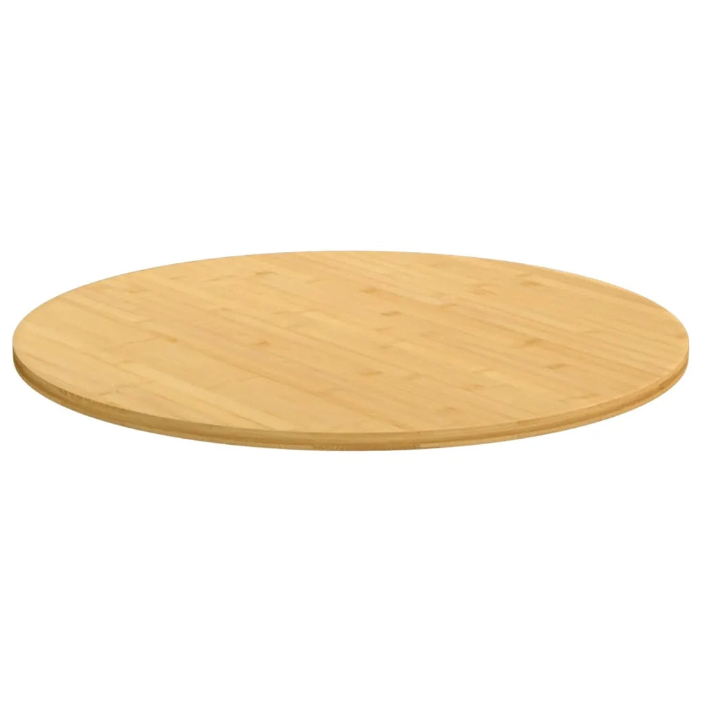 Piano del Tavolo Ø90x1,5 cm in Bambù 352677