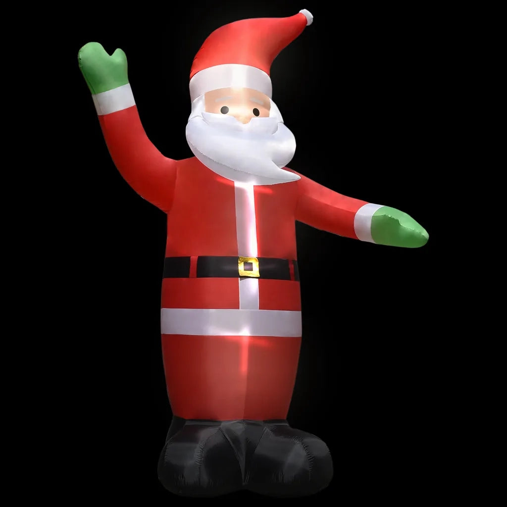 Babbo Natale Gonfiabile Decorazione con LED IP44 4,5 m CFW6563042