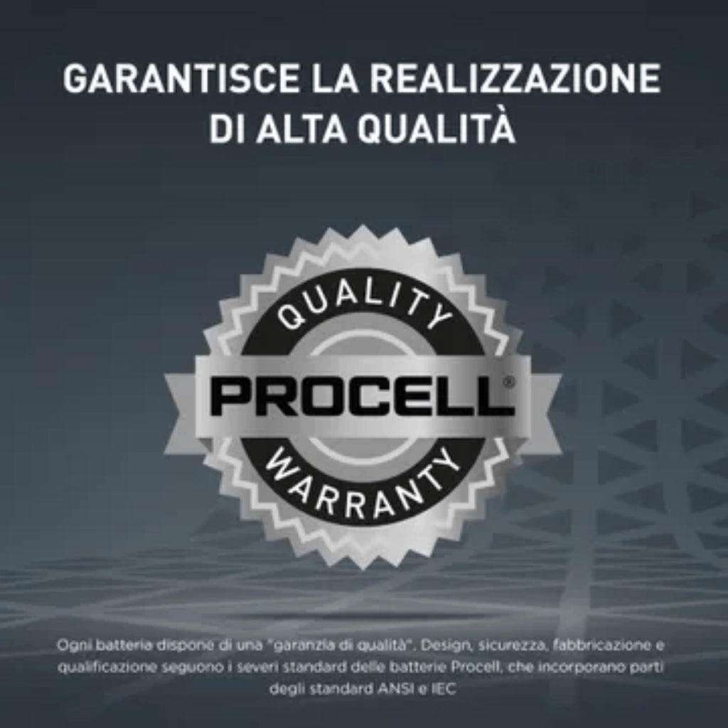 Batterie Alcaline Procell Intense C LR14 Professionali Confezione da 10 Pz Alta Durata