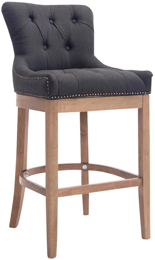 Sgabello Lakewood Stoffa antico-chiaro grigio scuro
