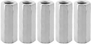 Viti a 5 punte M12 x 50 in acciaio inossidabile verniciato - 5 pezzi - Resistente alla corrosione - Fissaggio solido - Utilizzo domestico/industriale - Viti a 5 punte