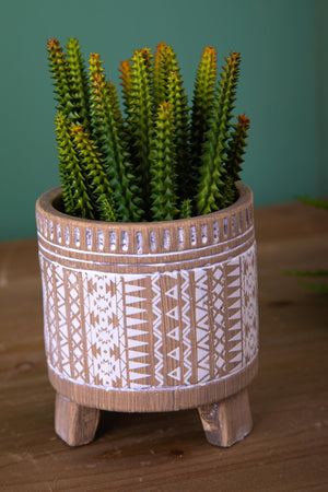 Set 3 Contenitori Decorativo Alzate con Alzate H 165 cm