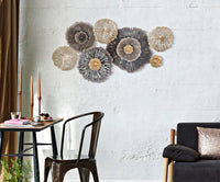 Pannello Browny 96,5x5,7x51 cm in Ferro Multicolor