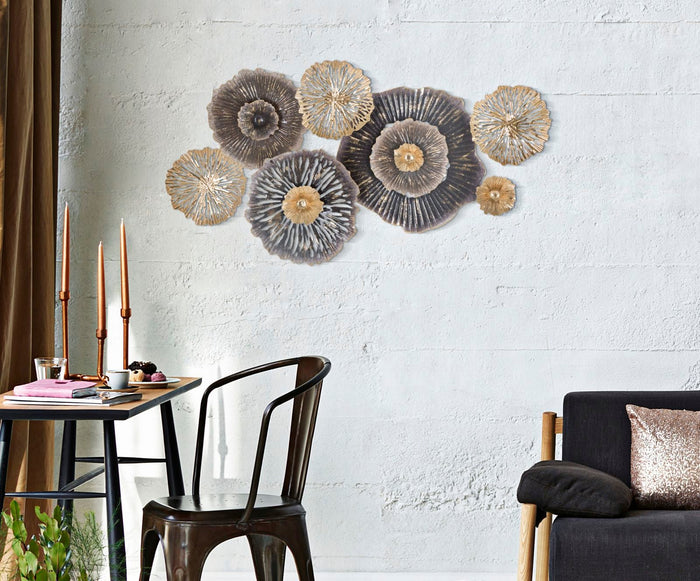 Pannello Browny 96,5x5,7x51 cm in Ferro Multicolor