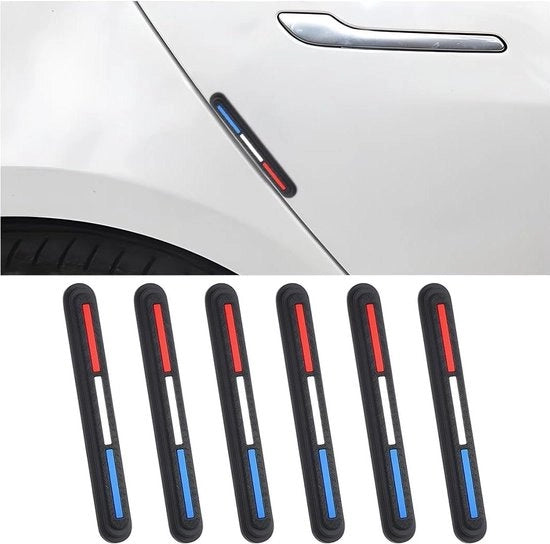 Protezioni Anticrasme per Porte - Universali - Adatti per la maggior parte delle Auto - Colore Rood, Bianco, Blu.