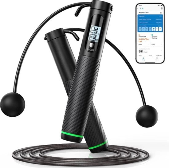 Tessuto Elasticizzato con App - Analisi dei Dati, Sbarra Elasticizzata per Allenamento Effettivo - Accessorio Fitness Adattabile e Portatile