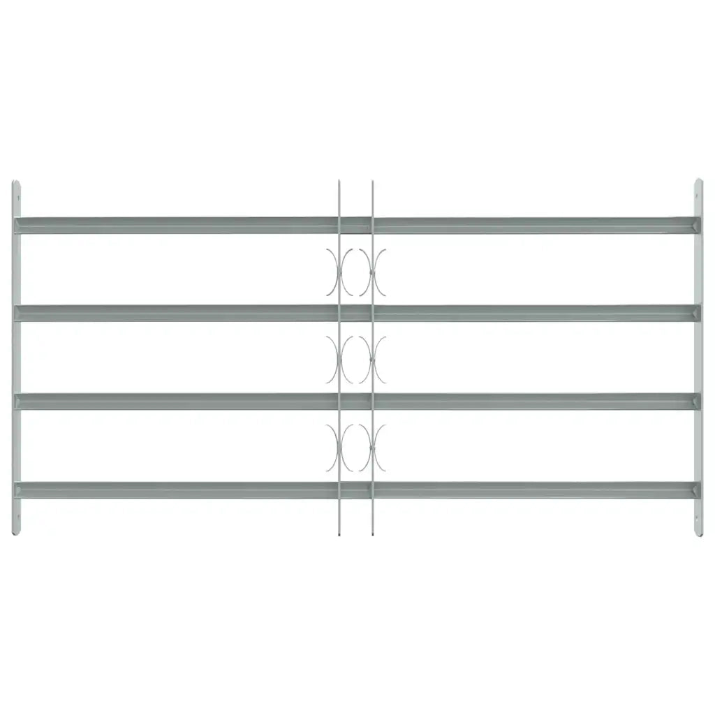 Grate per Finestre Regolabili 4 Barre Trasversali 700-1050 mm CFW3545454