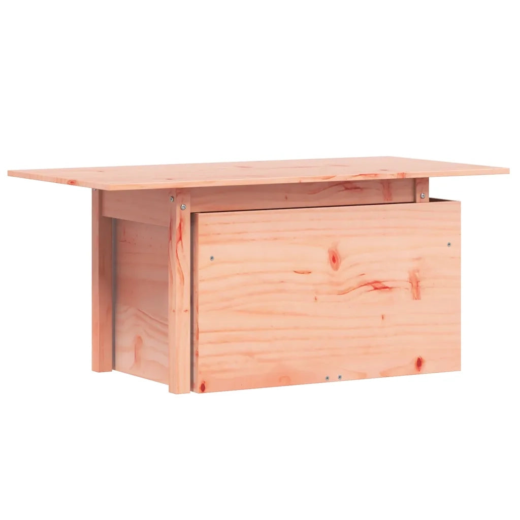 Tavolino da Giardino-Tavolo da Esterno 100x50x75 cm in Legno Massello di Douglas