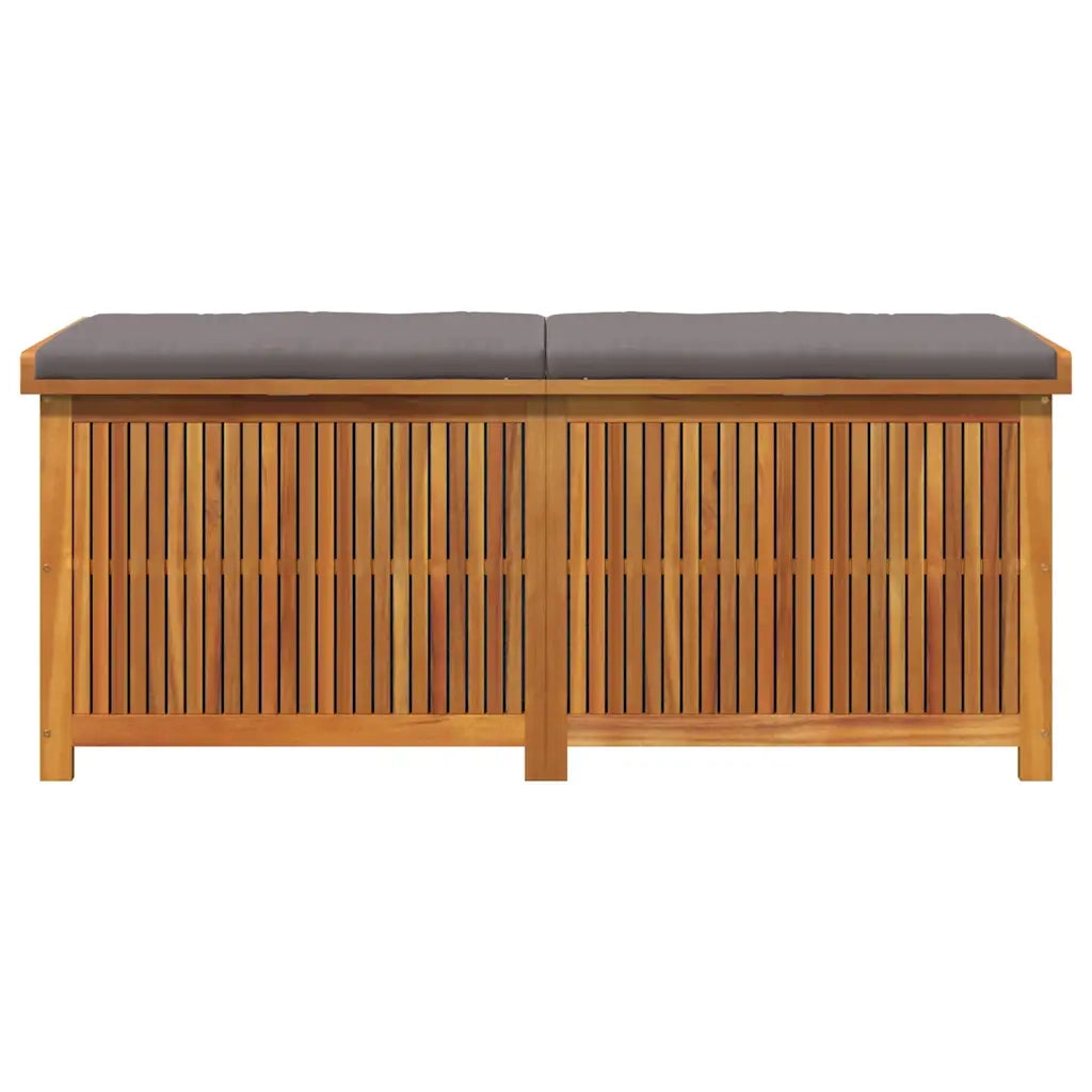 vidaXL Scatola Cuscini da Esterno 150x50x60,5 cm Legno Massello Acacia