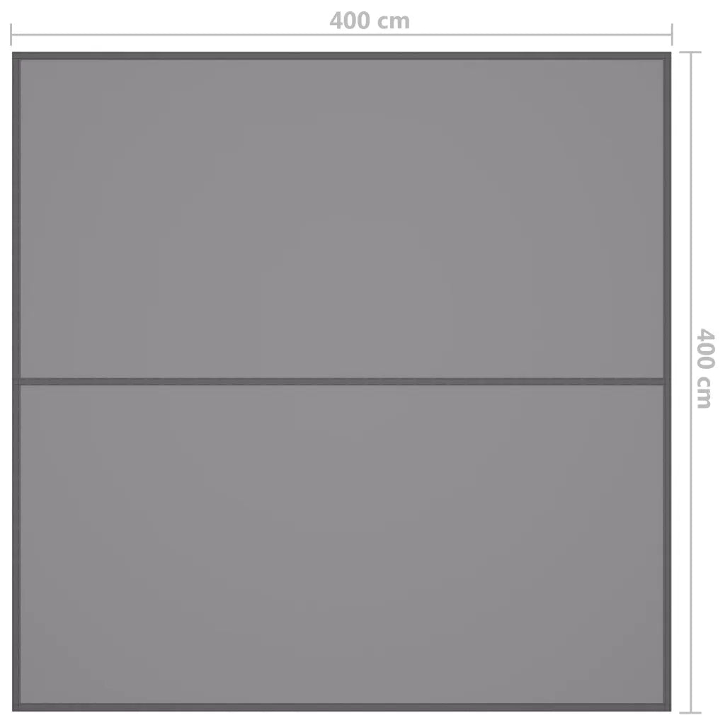 Telone per Esterni 4x4 m Grigio 93063