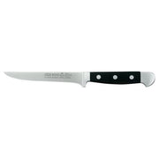 Güde 1603-13 Alpha Serie Coltello da Disosso 13 cm Acciaio al Cromo-Molibdeno-Vanadio Manico POM Nero colore Nero