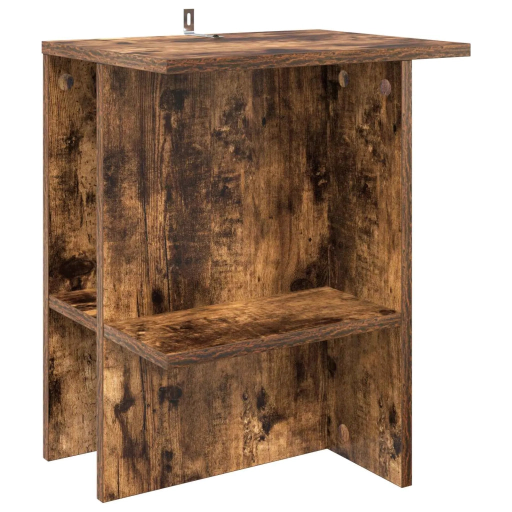 Tavolino da salotto Rovere Fumo 40 x 30 x 49 cm 8001071