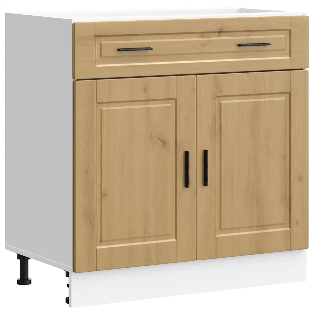 vidaXL Base da Cucina Porto Rovere Artigianale Legno Multistrato