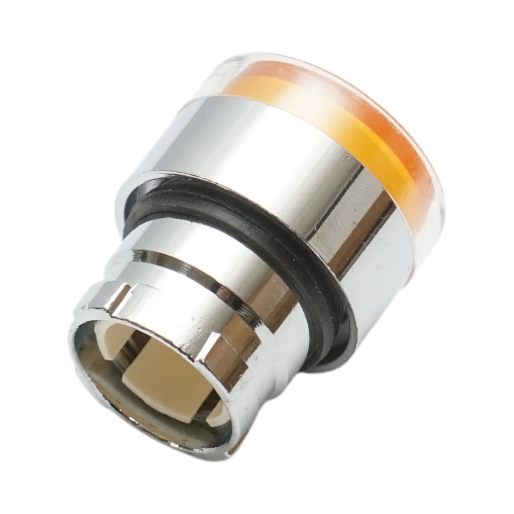 Testa del pulsante di comando illuminata gialla Ø 22mm LAY5 Breckner Germany