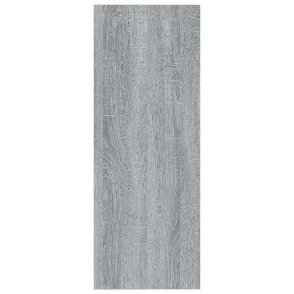 Tavolino Consolle Grigio Sonoma 78x30x80 cm Legno Multistrato 815937
