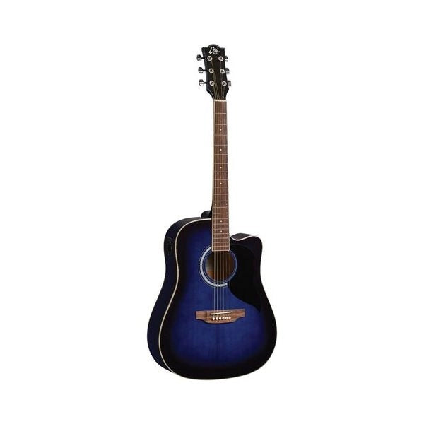Chitarra acustica eko 06216630 ranger cw eq blue sunburst