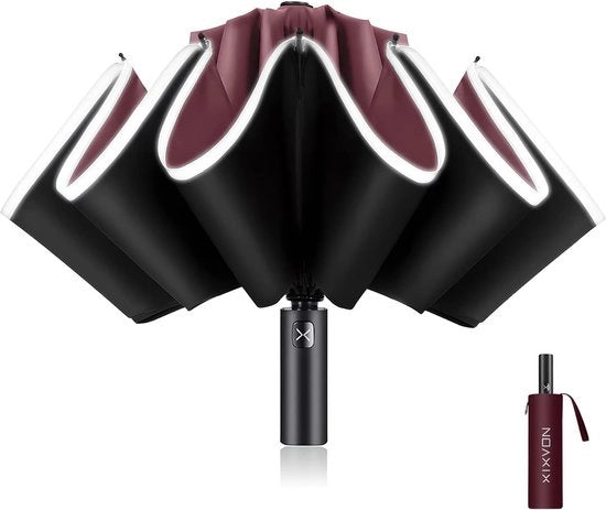 Parasole Inverso - Protezione UV UPF 50+, Impermeabile al Vento - Portatile per Viaggi