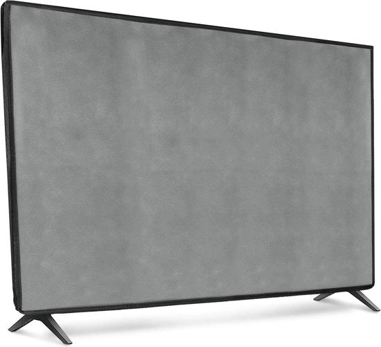Hoes per TV da 32" - Copertura per televisore - Protezione contro sporcizia e polvere - In grigio chiaro