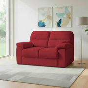 Divano 2 posti Alenda tessuto Roma18 colore Bordeaux 160x98x92h