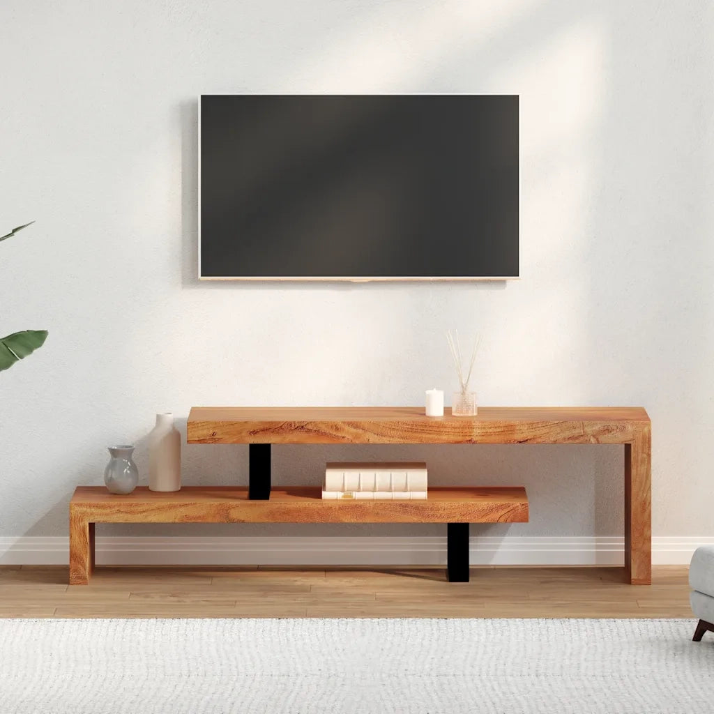 Mobile Porta TV in Legno Massello di Acacia 244583