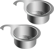 Zeefmand Plus in Zwanenvorm per Spoelbak - Zeef per Keuken - Mand per Afvoer Multifunzionale per Verdura e Frutta