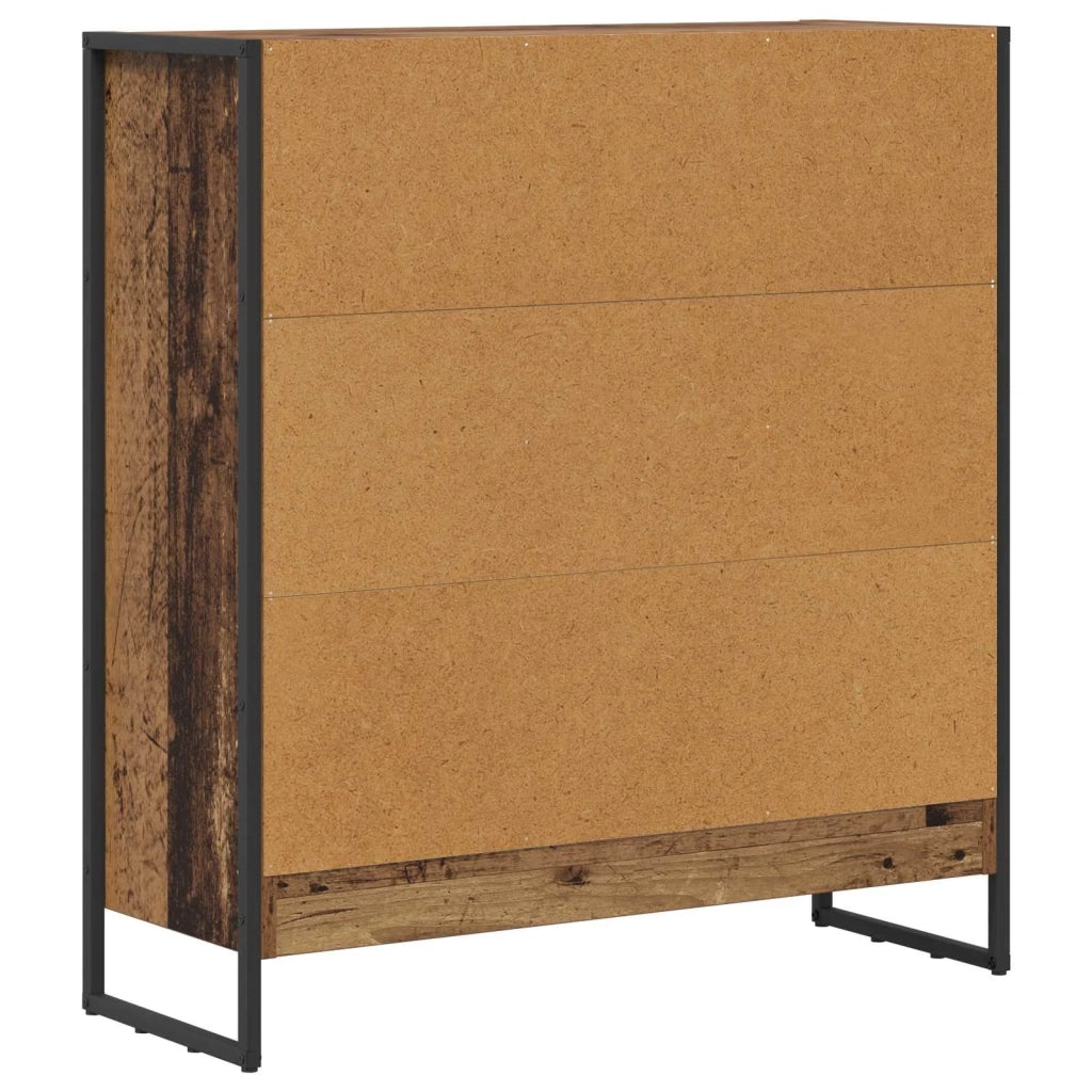 Armadio per Libri Legno vecchio 80 x 30 x 86,5 cm
