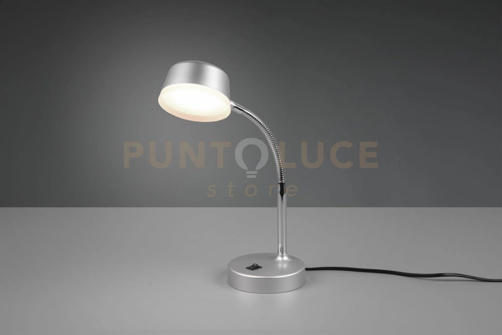 KIKO LAMPADA DA STUDIO ALLUMINIO FLESSIBILE H. 41CM A LED 4,5W 500lm, 3000K