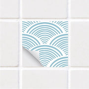 Tegelstickers in vinile idrorepellente - Tegel per parete posteriore autofissante - Cucina Bagno Salotto - Stile boho Tegel per parete - 20 x 20 cm - Set di 25