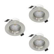 Faretto Incasso Moderno Saliceto Alluminio Grigio Led 6W 580Lm Ip20