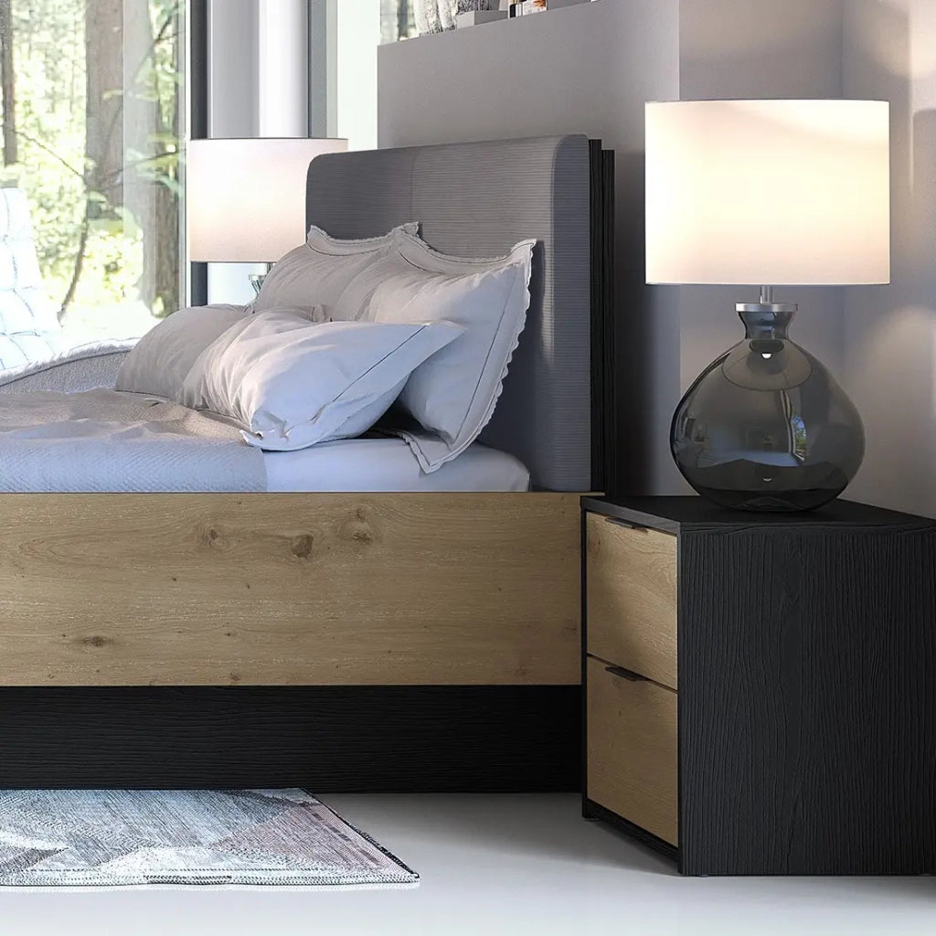 Set di Due Comodini MELODY - Design Moderno con 2 Cassetti