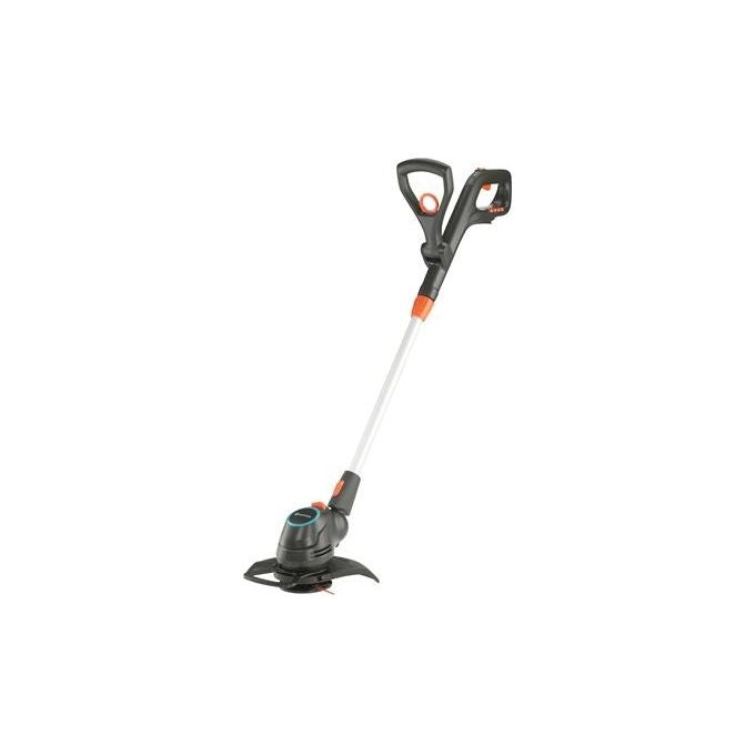 Gardena 14701-55 ComfortCut 23-18V P4A Solo Trimmer a Batteria 23 cm Manico Telescopico Testa Orientabile colore Nero Blu Arancione Argento
