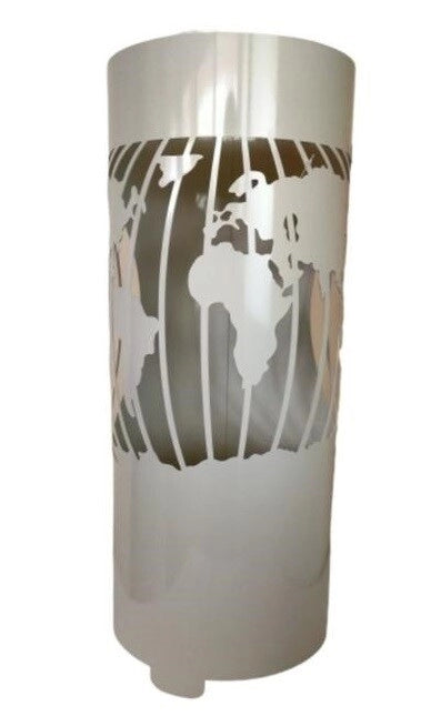 Portaombrelli in metallo mondo white bianco home today