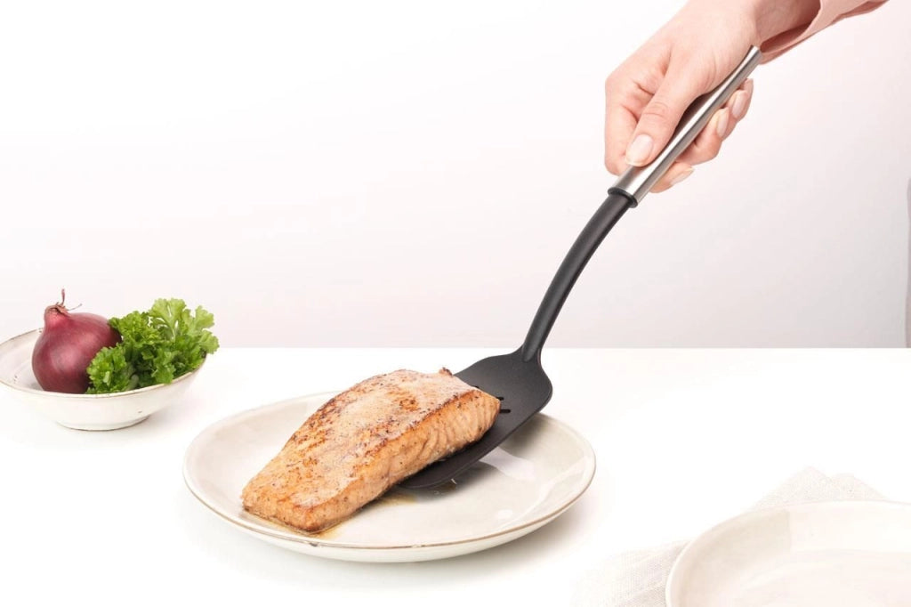 Brabantia 260285 set di utensili da cucina 4 pz Nero, Acciaio satinato