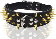 Collare per cani con spine - 65 cm larghezza - collare per cani regolabile per cani di taglia media e grande - materiali di alta qualità