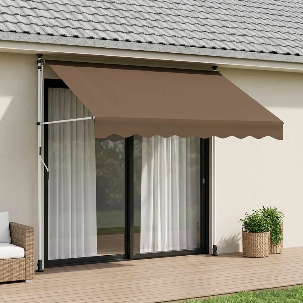 Tenda retrattile manuale Tortora 300 cm 42037069