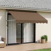 Tenda retrattile manuale Tortora 300 cm 42037069