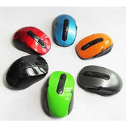 Trade Shop - Mouse Ottico Wireless 2,4 Ghz Senza Fili Design Ergonomico 1000 Dpi Vari Colori -