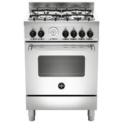 Bertazzoni La Germania Americana AMN664EXT cucina Elettrico Gas Acciaio inox A