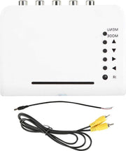 Interfaccia 'A' specifica per auto per splitter video CCTV - Disattivazione funzione di memoria - Scherma splitter con adattatore BNC.