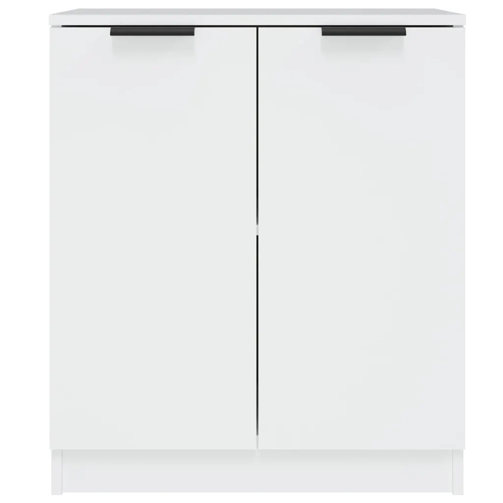 Credenze 2 pz Bianche 60x30x70 cm in Legno Multistrato cod mxl 65251