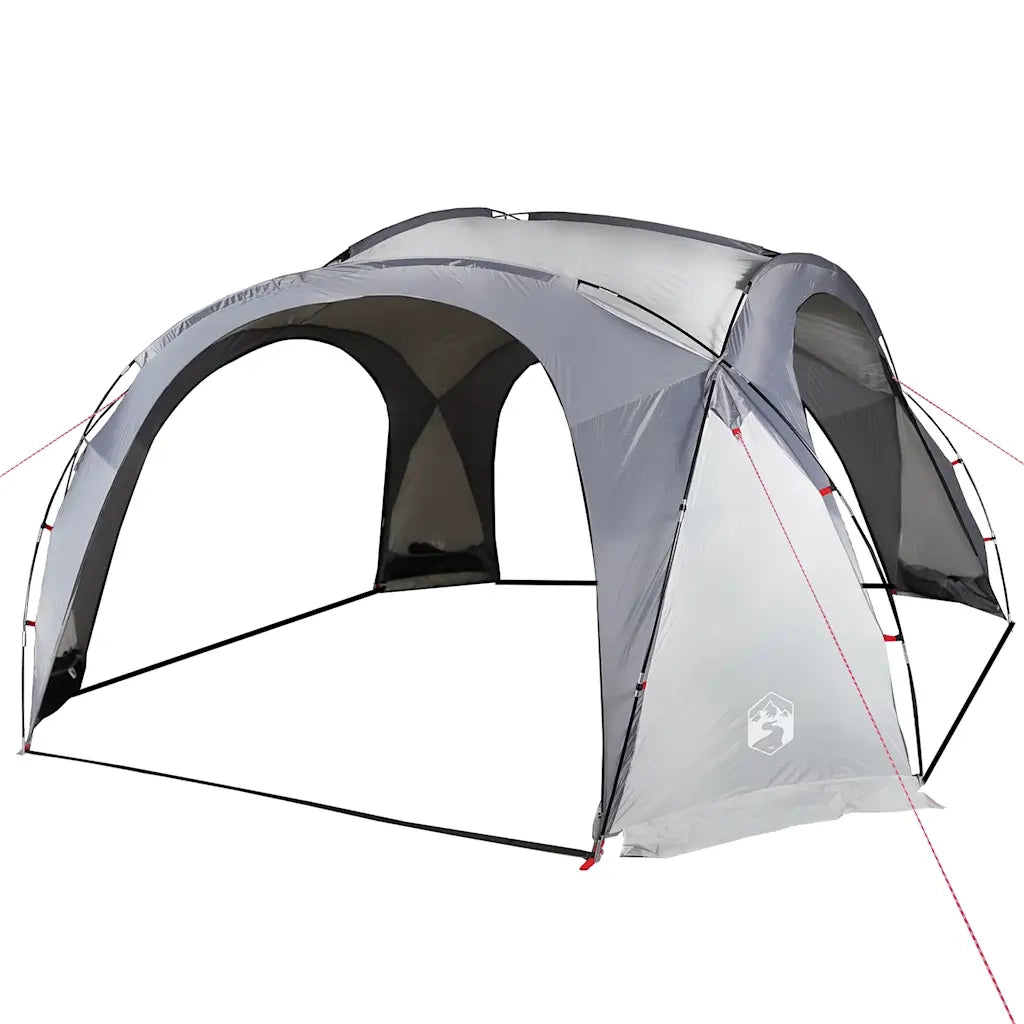 Tenda per Feste-Tenda da campeggio Bianca e Grigia Impermeabile
