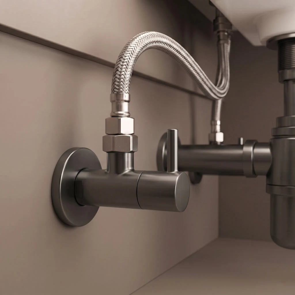 Valvola Ad Angolo 1/2" X 3/8" Titan