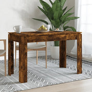 Tavolo da Pranzo Rovere Fumo 120x60x76 cm Legno Multistrato cod mxl 29838