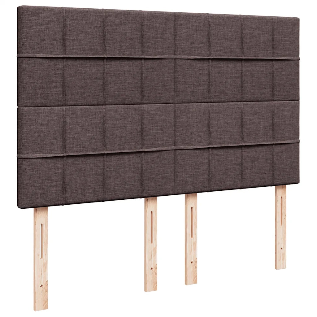 Struttura Letto Pouf con Materasso 140x200 cm in Tessuto 3313164