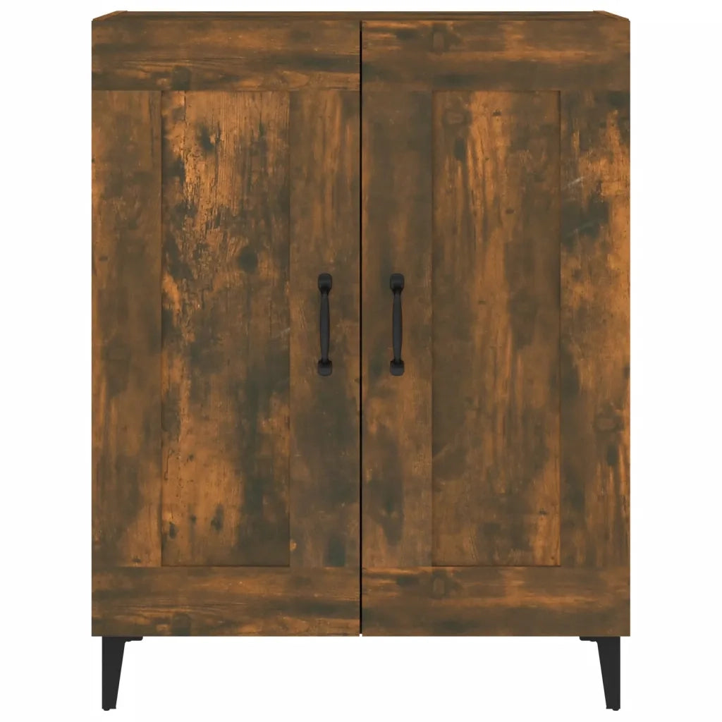Credenza Rovere Fumo 69,5x34x90 cm in Legno Multistrato cod mxl 18616